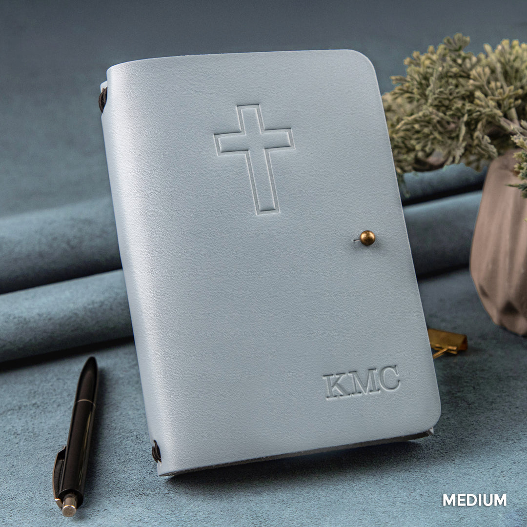 Personalized Leather Rivet Notebook