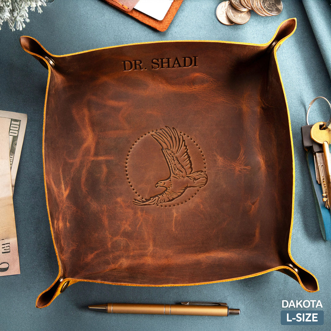 2025 Graduation Leather Tray