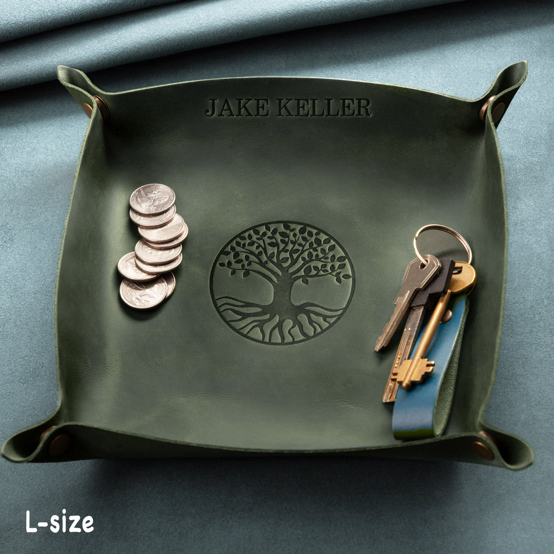 2025 Graduation Leather Tray