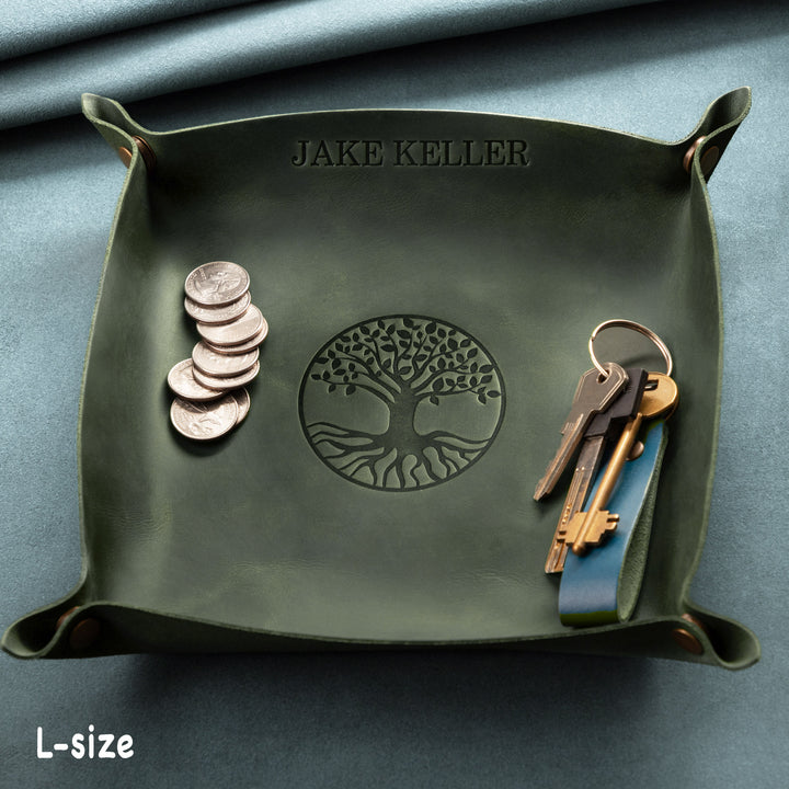 2025 Graduation Leather Tray