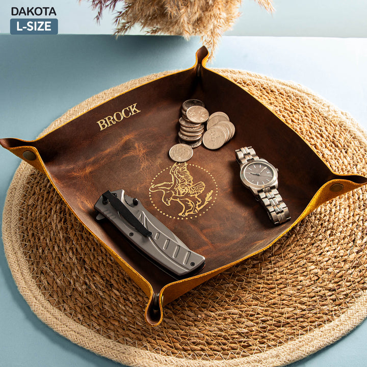 2025 Graduation Leather Tray