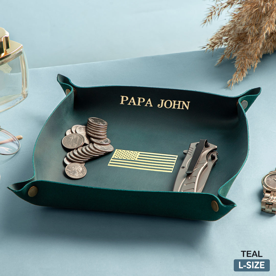 2025 Graduation Leather Tray