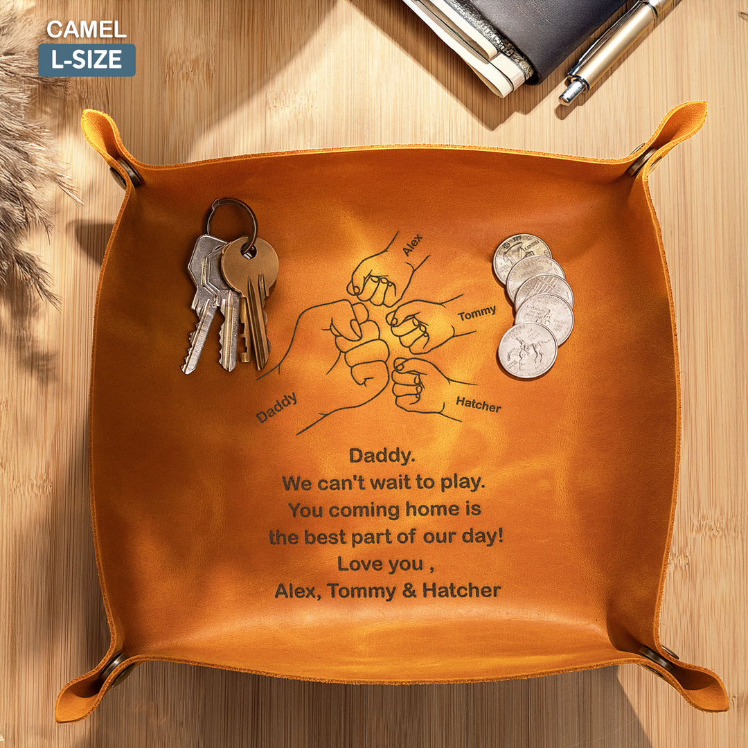 2025 Graduation Leather Tray