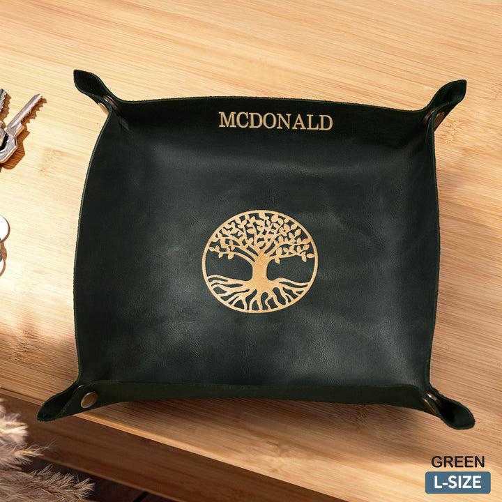 2025 Graduation Leather Tray