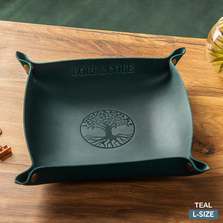 2025 Graduation Leather Tray