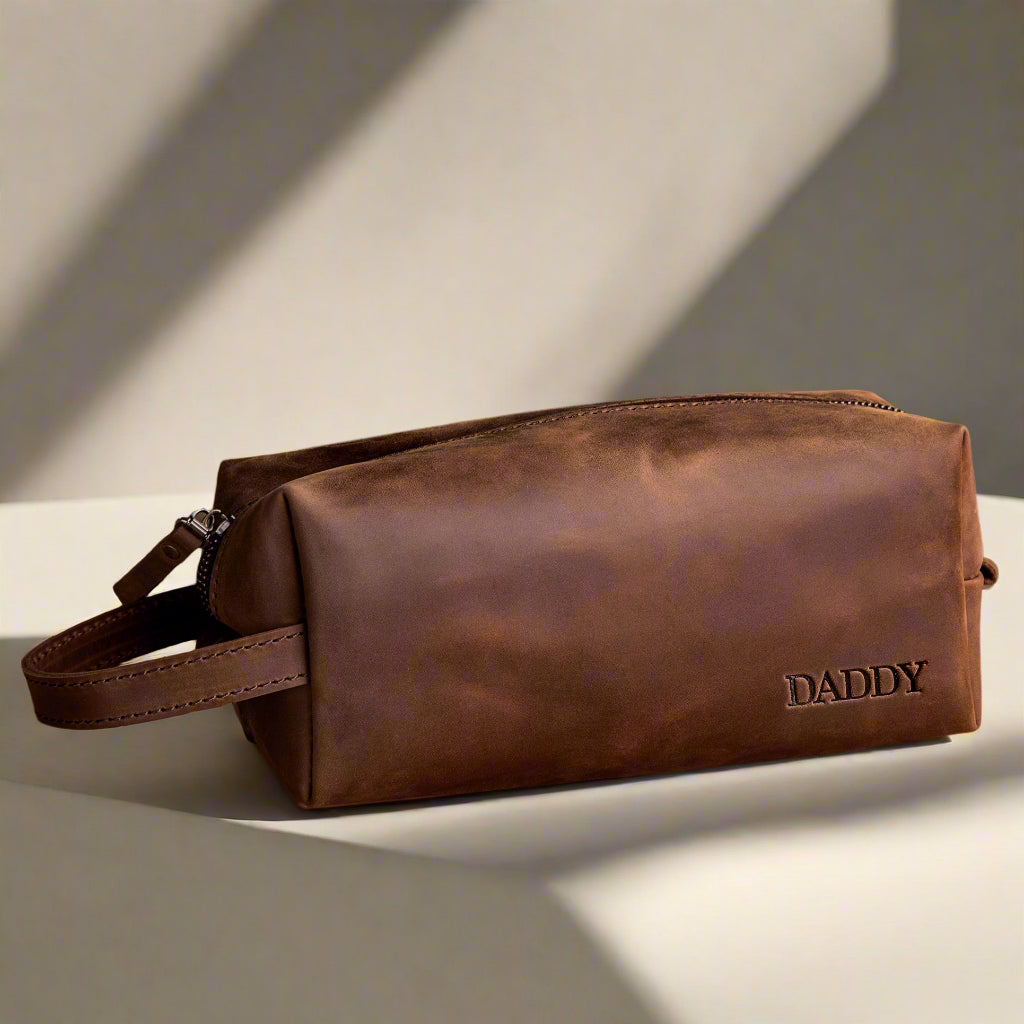 Leather Dopp Kit