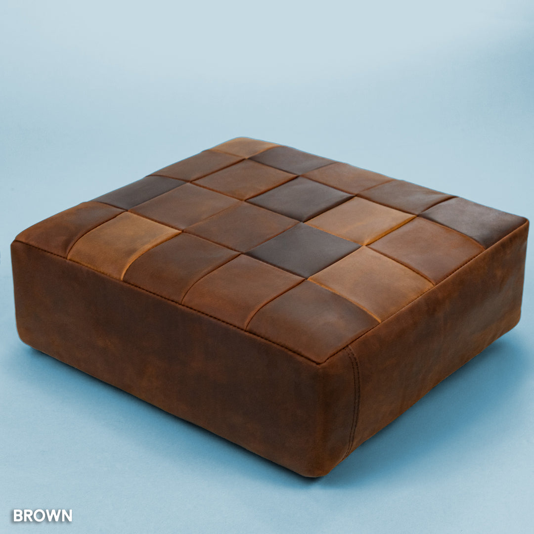 Personalized Leather seat cushion