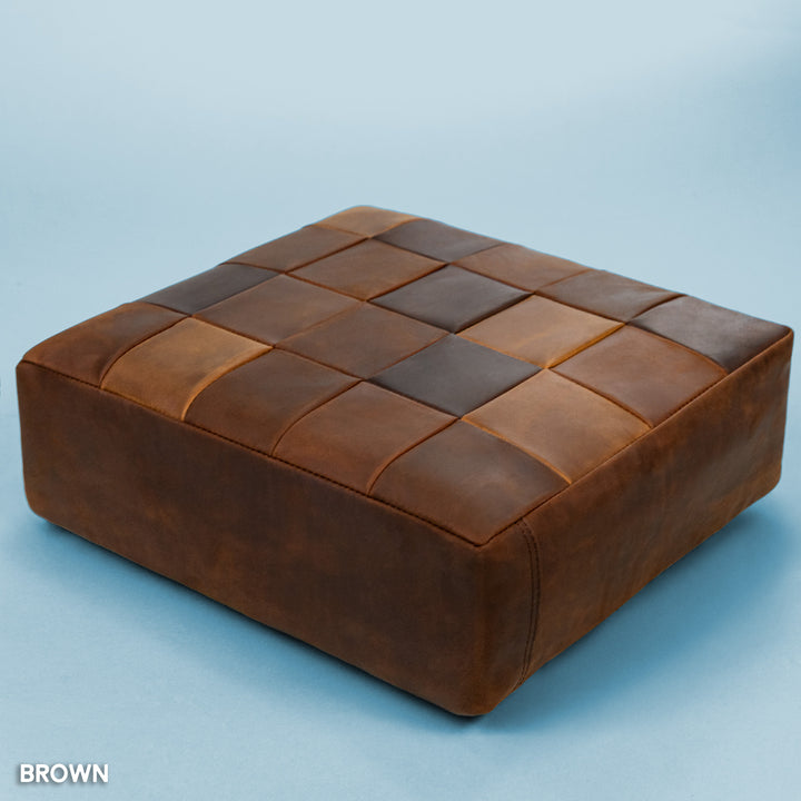 Personalized Leather seat cushion