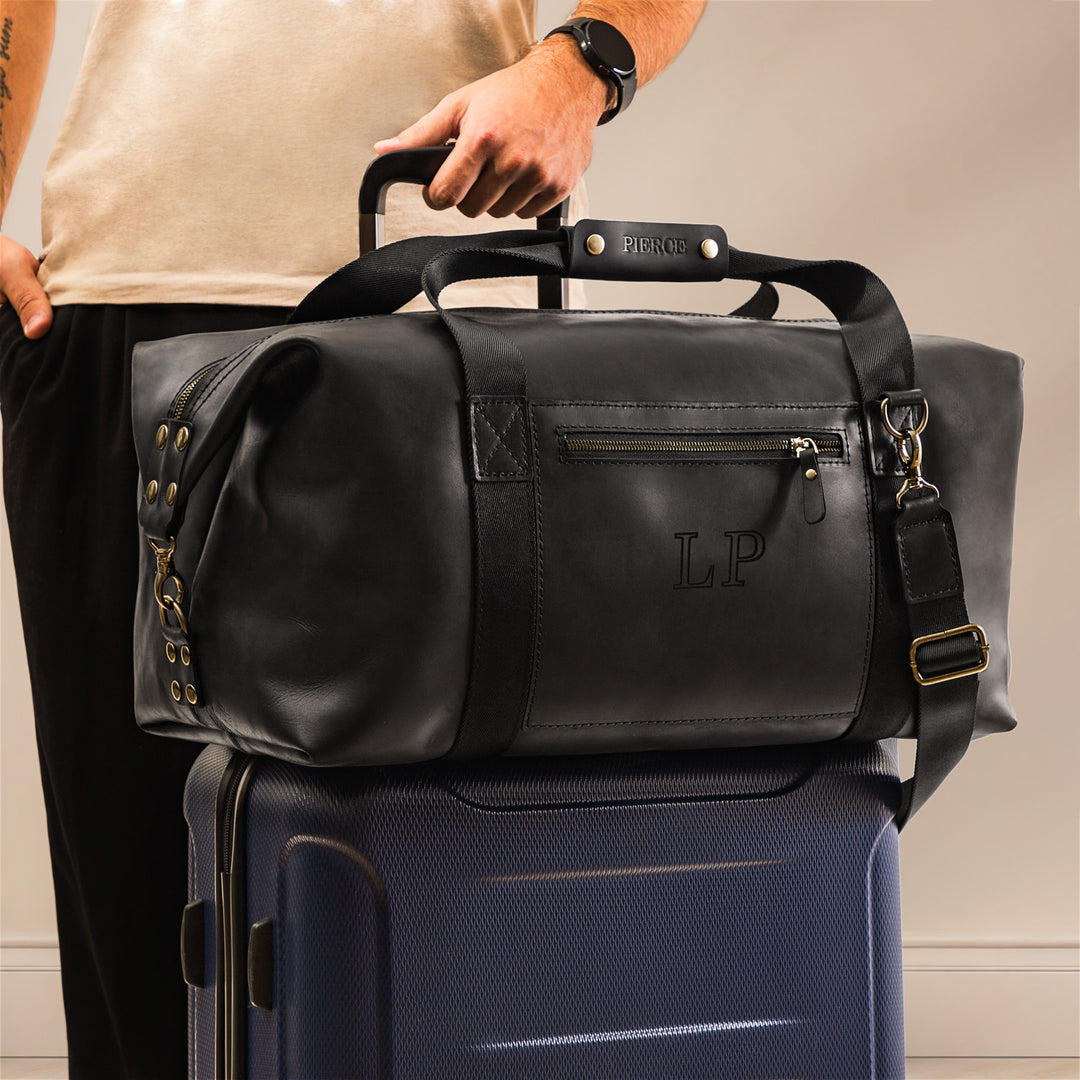 2026 Graduation Leather Duffle