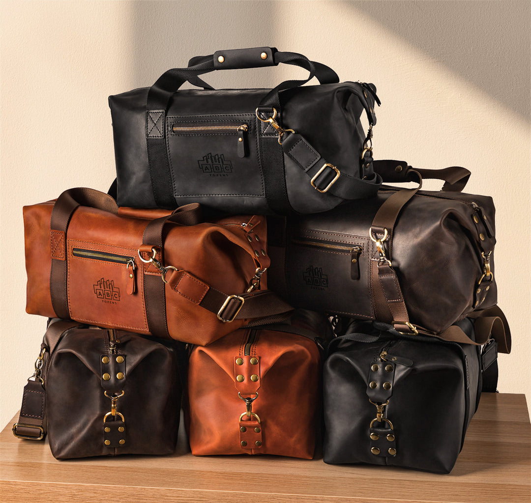 2026 Graduation Leather Duffle