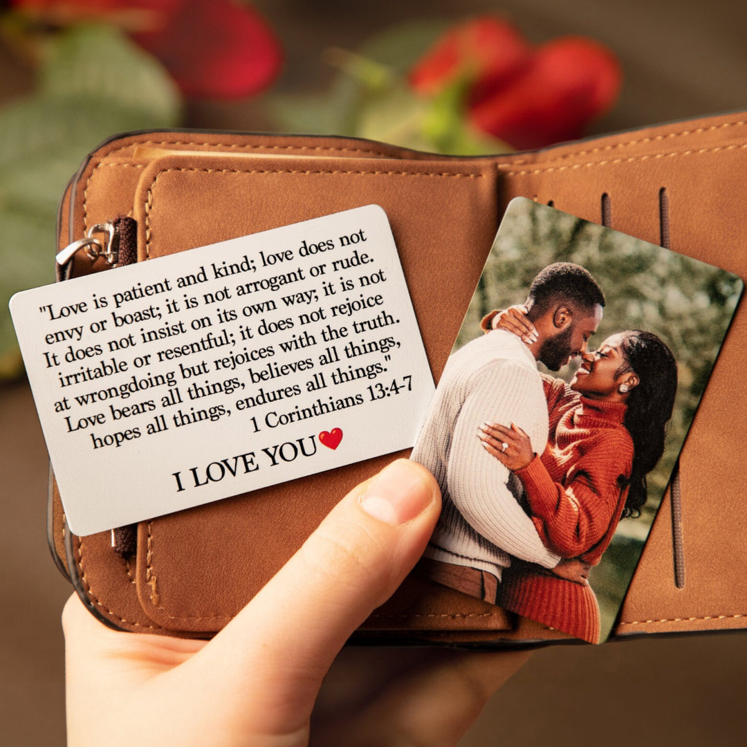 Customised Wallet Card Personalized Wallet Cards & Photo Wallet Card – UNIVERSE OF HANDCRAFTS
